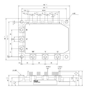 6MBP75RJ120 Fuji Electric