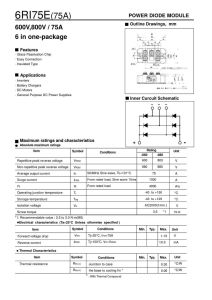 6RI75E-060 Fuji Electric