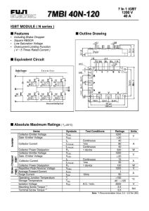 7MBI40N-120 Fuji Electric