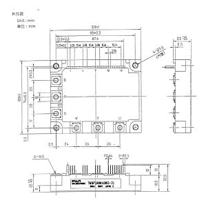7MBP100NA060 Fuji Electric