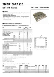 7MBP100RA120-08 Fuji Electric