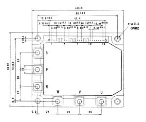 7MBP75RE120 Fuji Electric Intelligent Power Modules (IPM)