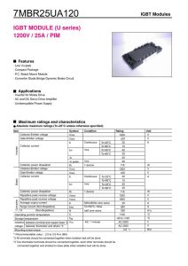 7MBR25UA-120-50 Fuji Electric