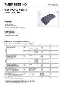 7MBR35SB140 Fuji Electric