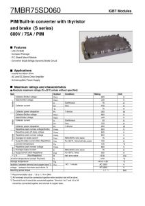 7MBR75SD060 Fuji Electric