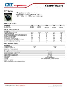7PCV2440 Crydom