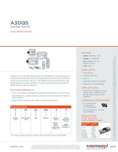 A30QS125-4 Mersen (Ferraz Shawmut)
