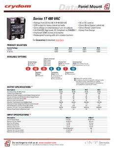 A4890-TP Crydom