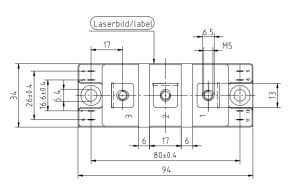 BSM100GAL120DLCK Infineon (Eupec)