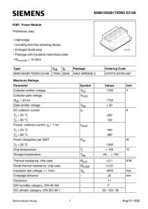 BSM150GB170DN2E3166 Infineon (Eupec)