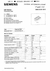 BSM25GD120D Infineon (Eupec)