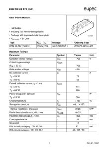 BSM50GB120DN1 Infineon (Eupec)