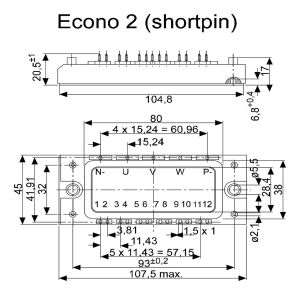 BSM75GD60 Infineon (Eupec)