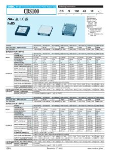 CBS100481R8 Cosel