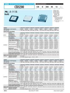 CBS200482R5 Cosel