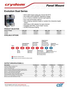 CC4850W2V Crydom