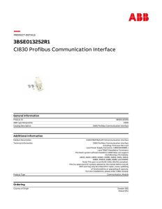 CI830 ABB