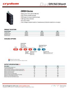 CKRA2430P Crydom