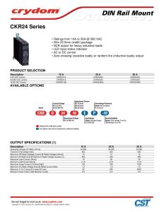 CKRD2420 Crydom