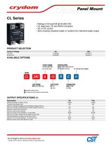 CL240D05RC Crydom