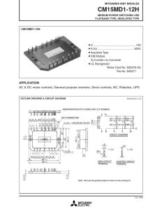 CM15MD1-12H Mitsubishi
