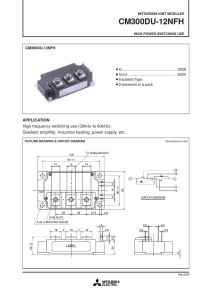 CM300DU-12NFH Mitsubishi