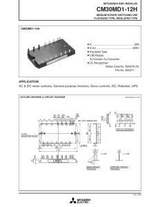CM30MD1-12H Mitsubishi
