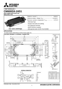 CM600DX-24S1 Mitsubishi
