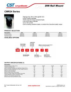 CMRA2445-10 Crydom