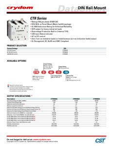CTRD6025-10 Crydom