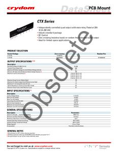 CTX240D3Q Crydom