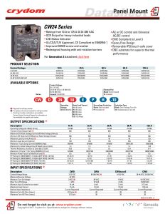 CWD2425P Crydom