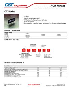 CX2405 Crydom