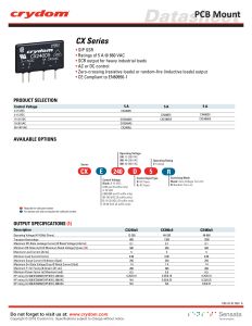 CX380D5-6058 Crydom