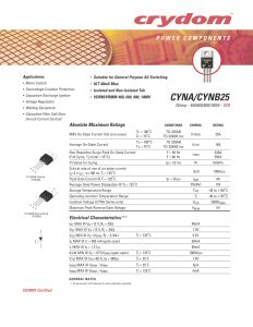 CYNA25-600 Crydom