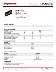 D2W203F Crydom