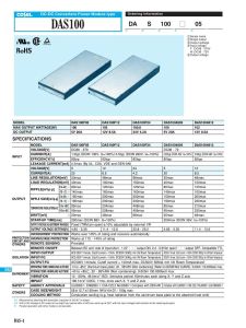 DAS100F05 Cosel