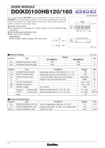 DD100HB120 SanRex