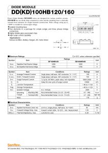 DD100HB160 SanRex