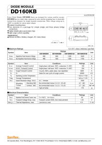 DD160KB80 SanRex