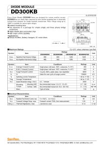 DD300KB80 SanRex