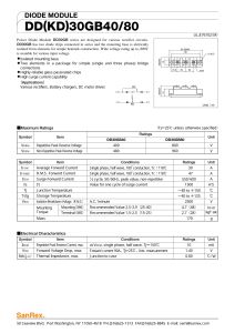 DD30GB80 SanRex