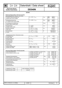 DD540N22KHPSA2 Infineon (Eupec) Diode & Rectifier Modules