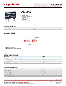 DMO063 Crydom