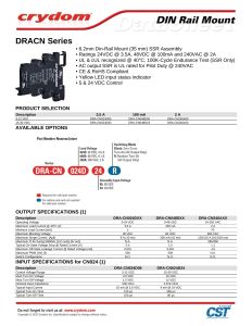 DRA-CN048D05 Crydom
