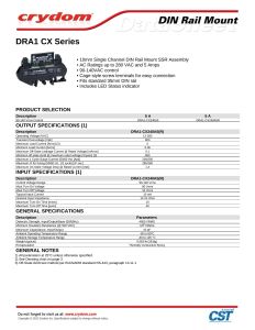 DRA1-CX240D5-B Crydom