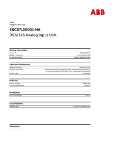 DSAI145 ABB