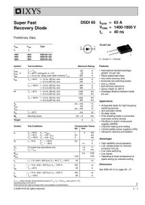 DSDI60-16A IXYS