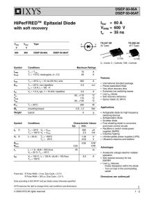 DSEP60-06A IXYS