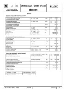 DZ600N12K Infineon (Eupec)